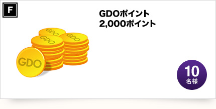 GDOポイント　2,000円分