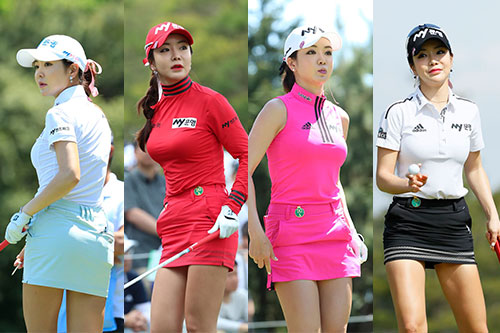 韓国選手はピチピチがお好き！シネで注目セクシーウェア | 週刊ゴルフ 