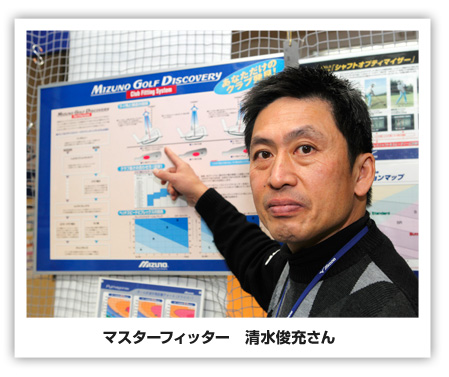 マスターフィッター 清水俊充さん