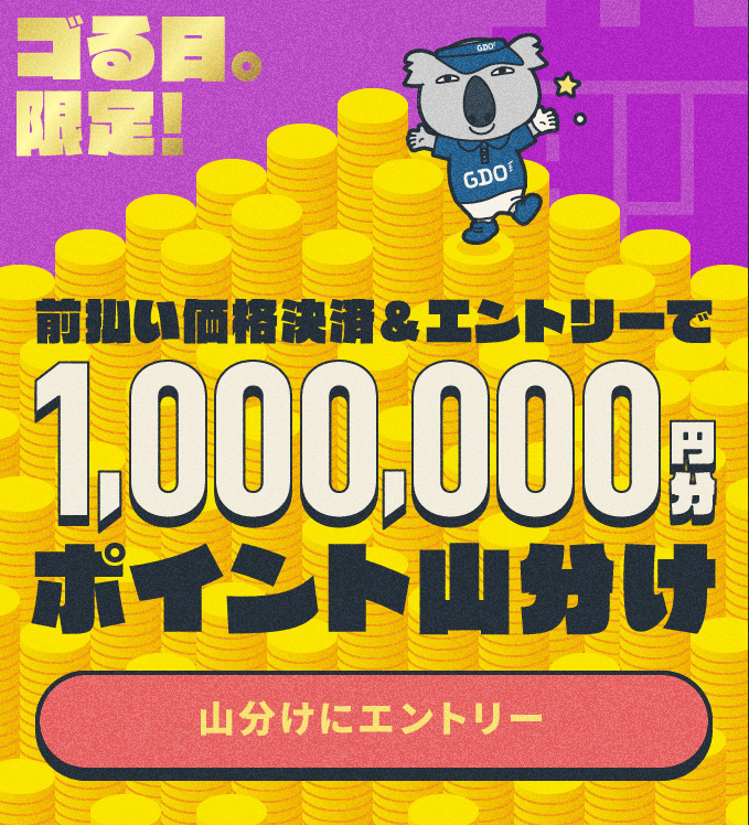 前払い価格決済＆エントリーで100万円分ポイント山分け　山分けにエントリー