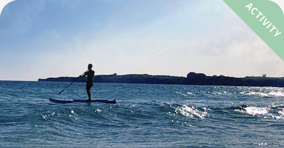 SUPで海を楽しもう