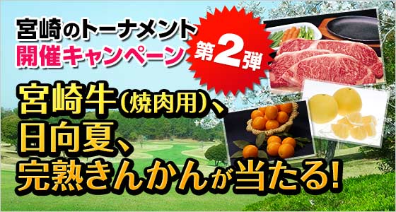 南国の宮崎でゴルフ三昧！ みやざき×GDO スペシャルサイト