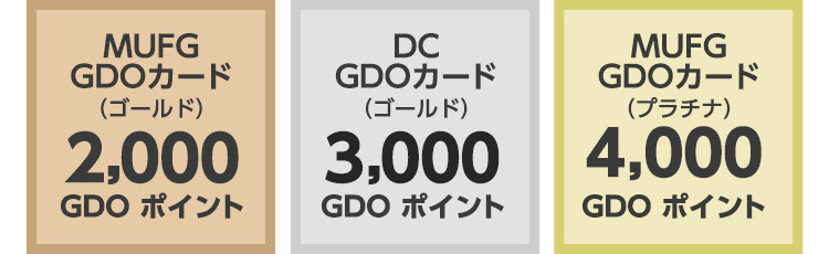 GDOカード新規ご入会＆WEB登録キャンペーン | GDO | ゴルフ