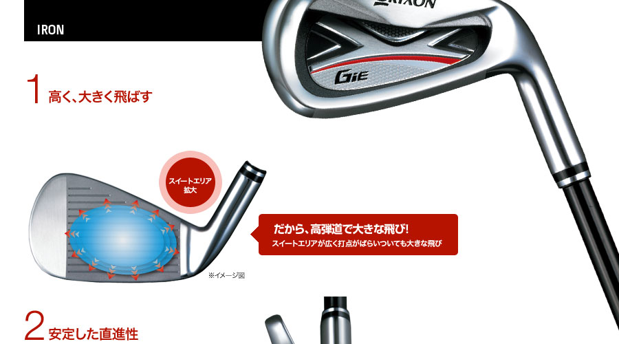 スリクソン ジー : 商品詳細 : NEW SRIXON GiE