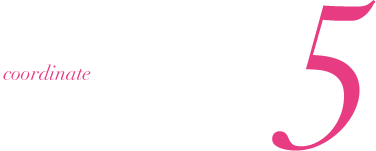 coordinate5 デザイン性とカラーリングを犠牲にしない機能的なウェア