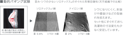 いつまでも続く、美しいシルエット!