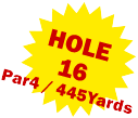 HOLE 16