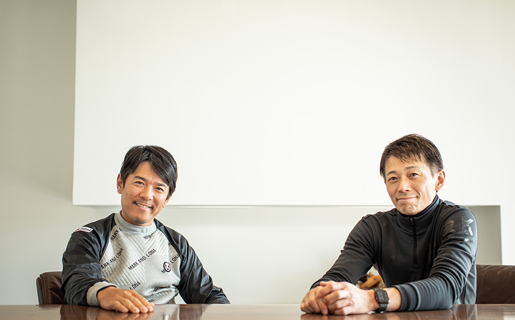 矢野東と嶋田壮一郎