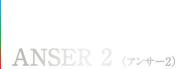 直線を多用することで、よりシャープな印象を与えるパター。 ANSER 2 （アンサー2）