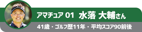 アマチュア01 水落 大輔さん