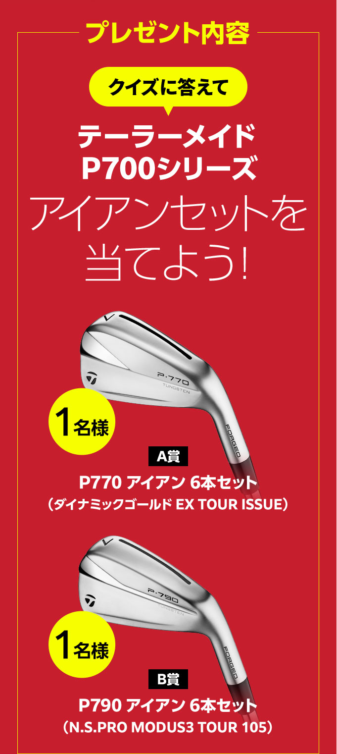 P770 ('25) Designer Series アイアン　6本セット　新品 テーラーメイドP770アイアン(6本)セット P770 ('25) Designer Series