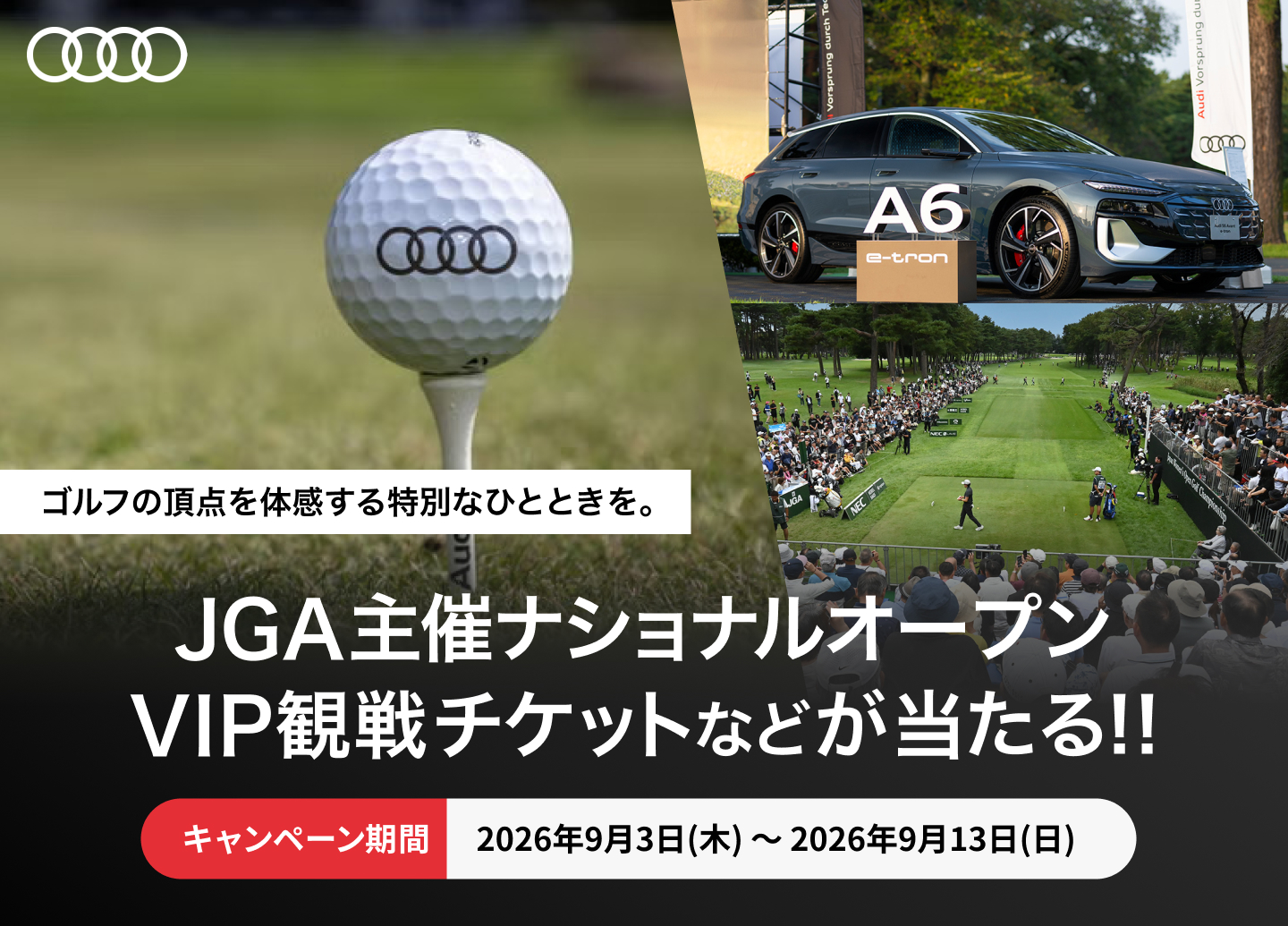 Audiのキャンペーンに応募して抽選で豪華賞品を当てよう！