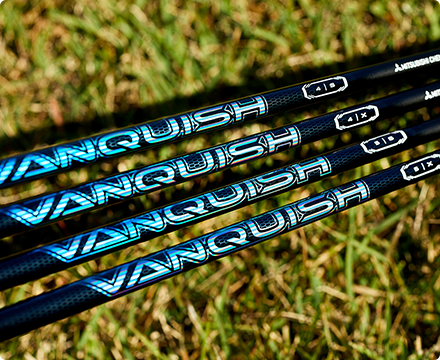 ヴァンキッシュ（VANQUISH）シャフトの特徴。軽量さと振り心地で飛距離アップが期待できる