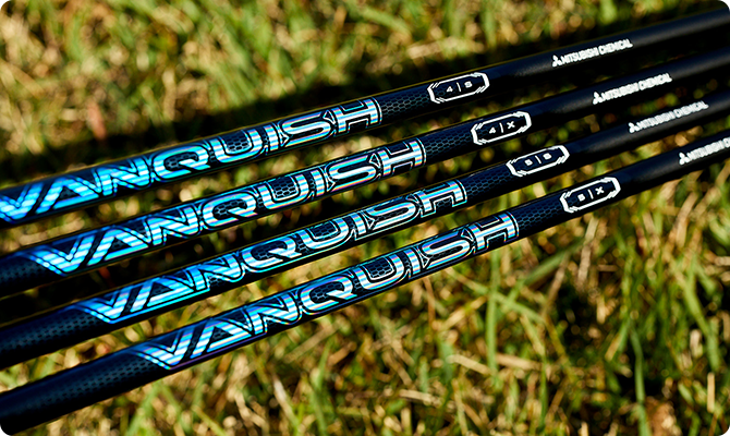 ヴァンキッシュ（VANQUISH）シャフトの特徴。軽量さと振り心地で飛距離アップが期待できる