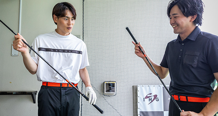 上重聡アナウンサーと森山錬コーチがカウンターバランスを解説