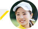 ゴルフ 100 切りに挑戦するタレント能登有沙さんのアイコン