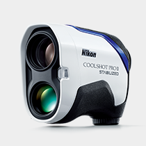 手ブレ補正搭載でゴルフ 100 を 切る に は最適なニコンCOOLSHOT PROII STABILIZED製品画像