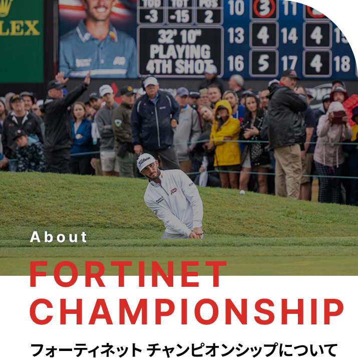 FORTINET CHAMPIONSHIP フォーティネット チャンピオンシップについて