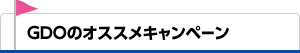 GDOのオススメキャンペーン