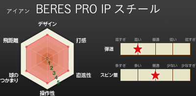 アイアン BERES PRO IPスチール