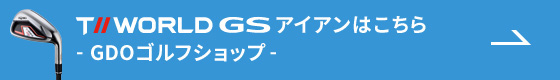 T//WORLD GS アイアンはこちら- GDOゴルフショップ -