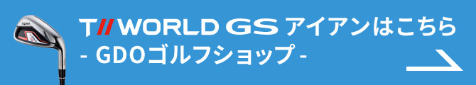 T//WORLD GS アイアンはこちら- GDOゴルフショップ -