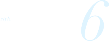 style6 真夏の強い日差しを浴びても涼しい顔でプレーできる