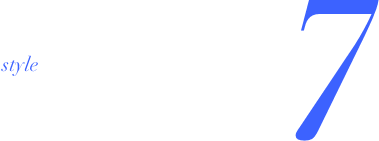 style7 デザインのポイントにもなる機能的な遮熱プリント