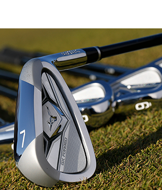 GX FORGED やさしく飛ばせる軟鉄鍛造キャビティアイアン。