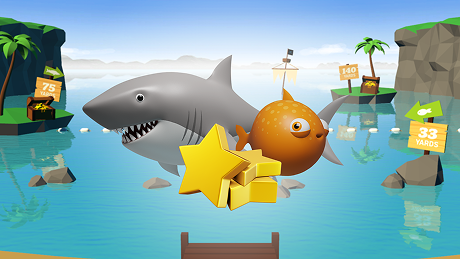 親子で楽しめるGO FISHモード